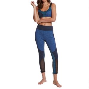 Free PeopleMovement Color Blocked Dylan 7/8 Yoga Leggings Size Medium